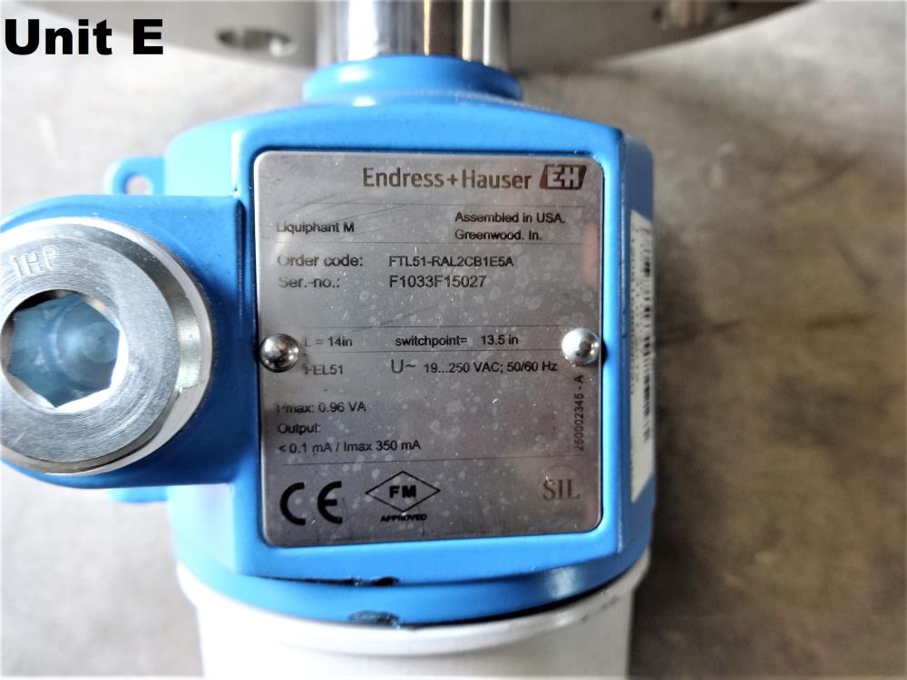 New Open Box Sensor Details about   Endress+Hauser FTL51-AF3D6/0 Level Switch 