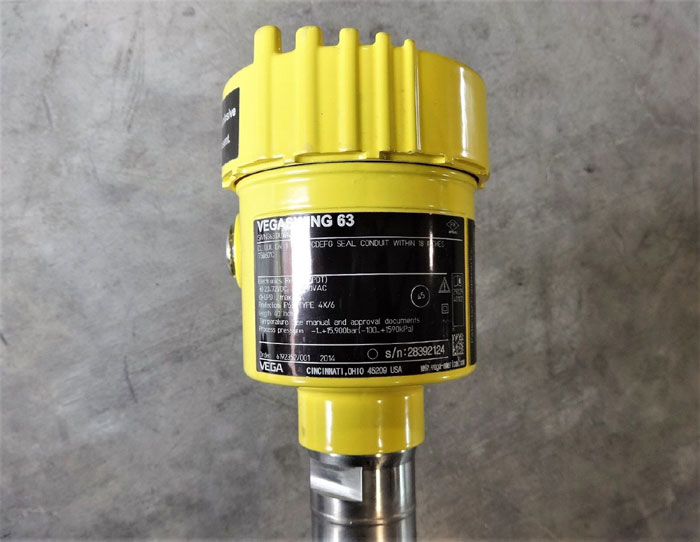 VEGA VEGASWING 63 LEVEL SWITCH SWING63.DUAIVTUR WITH 4" 150 316SS FLANGE