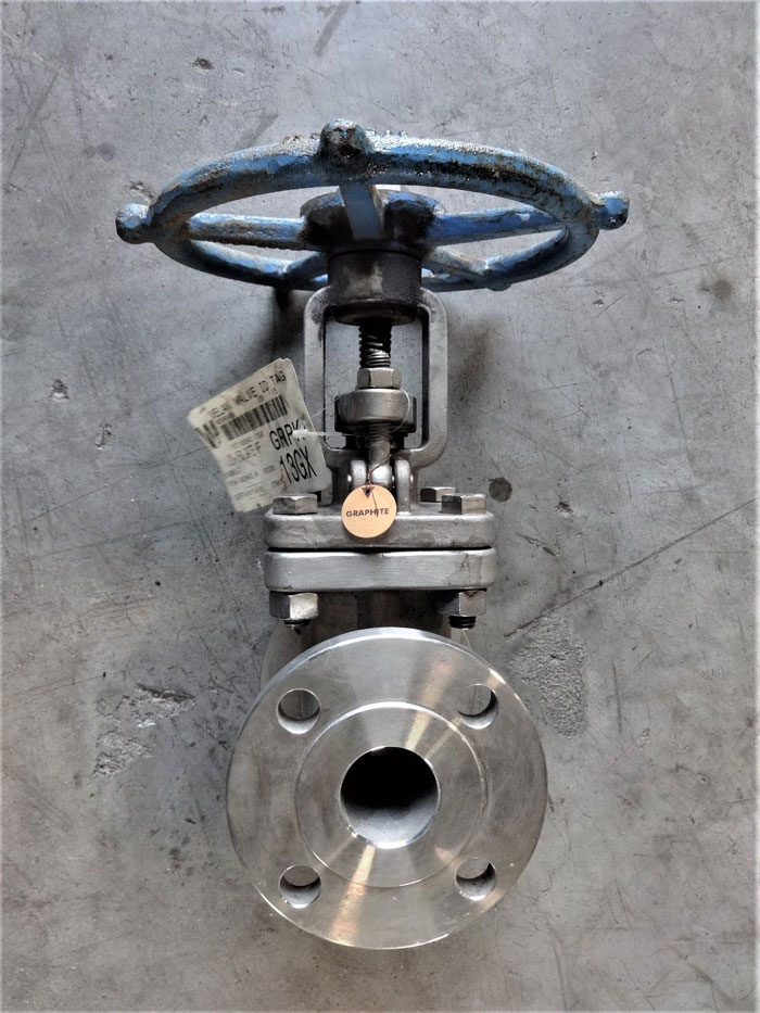 VELAN 1-1/2" 150# MODEL B CF8M GATE VALVE F07-00646-13GX