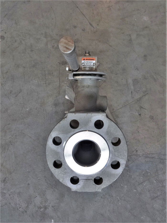 TUFLINE 2" 300# INCONEL CRITICAL SERVICE PLUG VALVE, 2-WAY, FIG# 0397