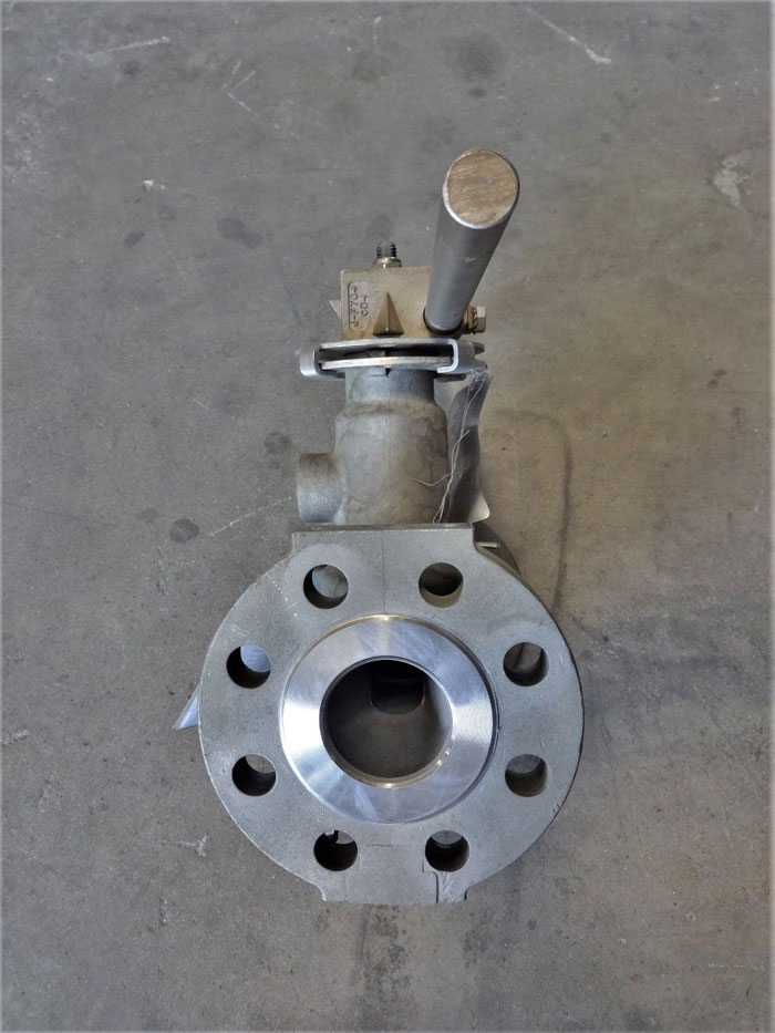 TUFLINE 2" 300# INCONEL CRITICAL SERVICE PLUG VALVE, 2-WAY, FIG# 0397