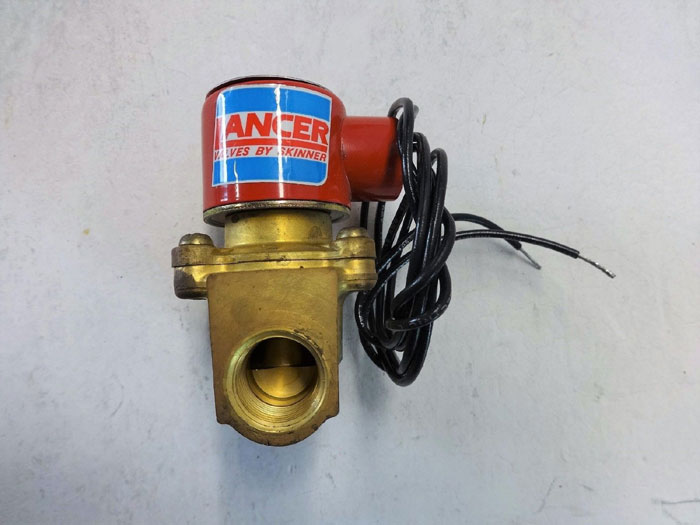 LANCER VALVES / SKINNER 1/2" NPT 2-WAY BRASS SOLENOID VALVE 2LC2LB4150