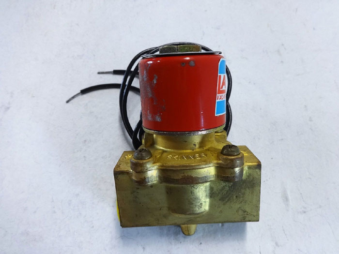 LANCER VALVES / SKINNER 1/2" NPT 2-WAY BRASS SOLENOID VALVE 2LC2LB4150