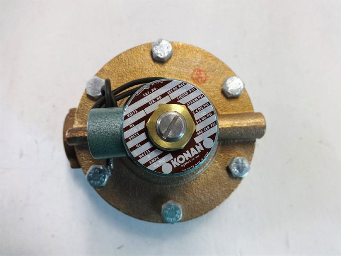 KONAN 1" BRONZE 2-WAY SOLENOID VALVE S211AF15N1FG9