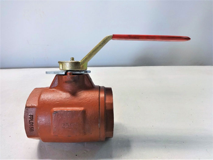 KF INDUSTRIES 2" NPT A105 BALL VALVE FPL0156