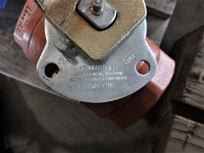 KF INDUSTRIES 2" NPT A105 BALL VALVE FPL0156