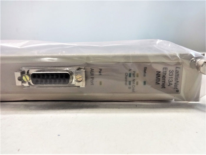 SYNOPTICS LATTISNET ETHERNET NMM NETWORK MANAGEMENT MODULE 3313A-04 AUI IP/IPX