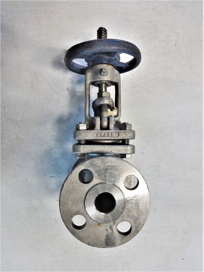 POWELL 3/4" 150# FLANGED CN7M CF8M GATE VALVE, FIG# 2495