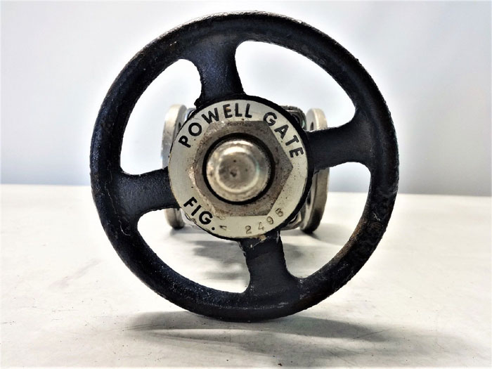 POWELL 3/4" 150# FLANGED CN7M CF8M GATE VALVE, FIG# 2495