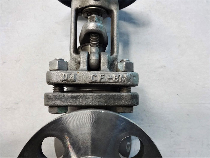 POWELL 3/4" 150# FLANGED CN7M CF8M GATE VALVE, FIG# 2495