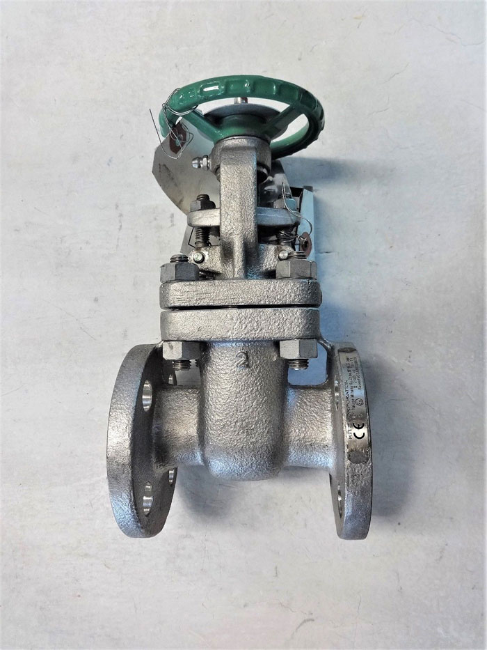 KITZ 3/4" FLANGED 150# CF8M GATE VALVE, FIG# 150UMAM-GRF