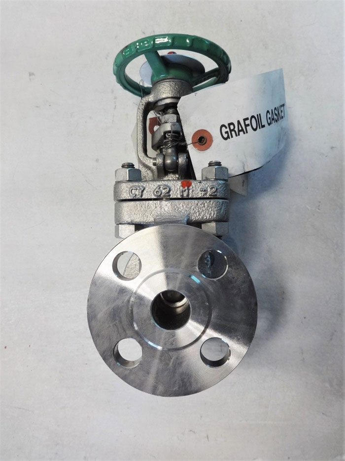 KITZ 3/4" FLANGED 150# CF8M GATE VALVE, FIG# 150UMAM-GRF