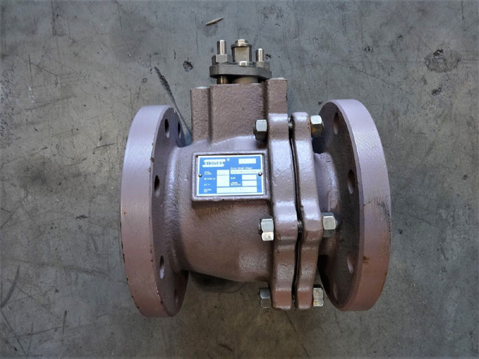 Atomac 4" 150# PFA Lined Ball Valve, Model #B 72003