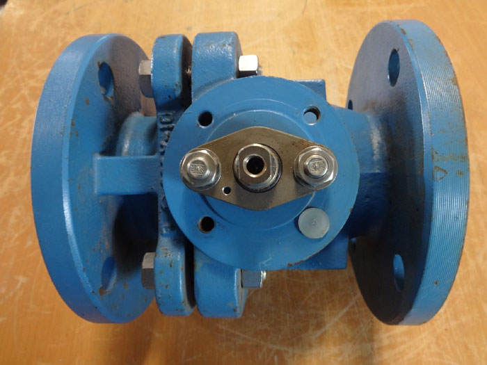 ATOMAC 3" 150# LINED BALL VALVE, MODEL# AK3 0003868