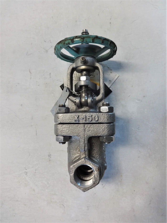 KITZ 3/4" NPT 150#  CF3M GATE VALVE, FIG# AK150UMM-GRF