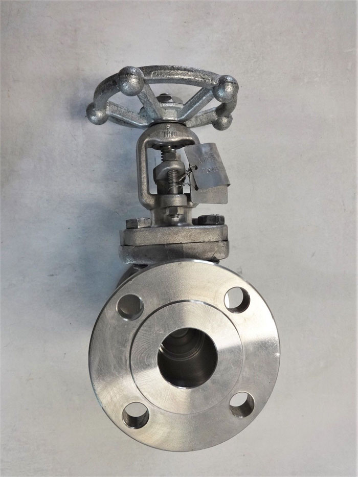 SMITH 1-1/2" FLANGED 150# STAINLESS STEEL GATE VALVE, FIG# 0815