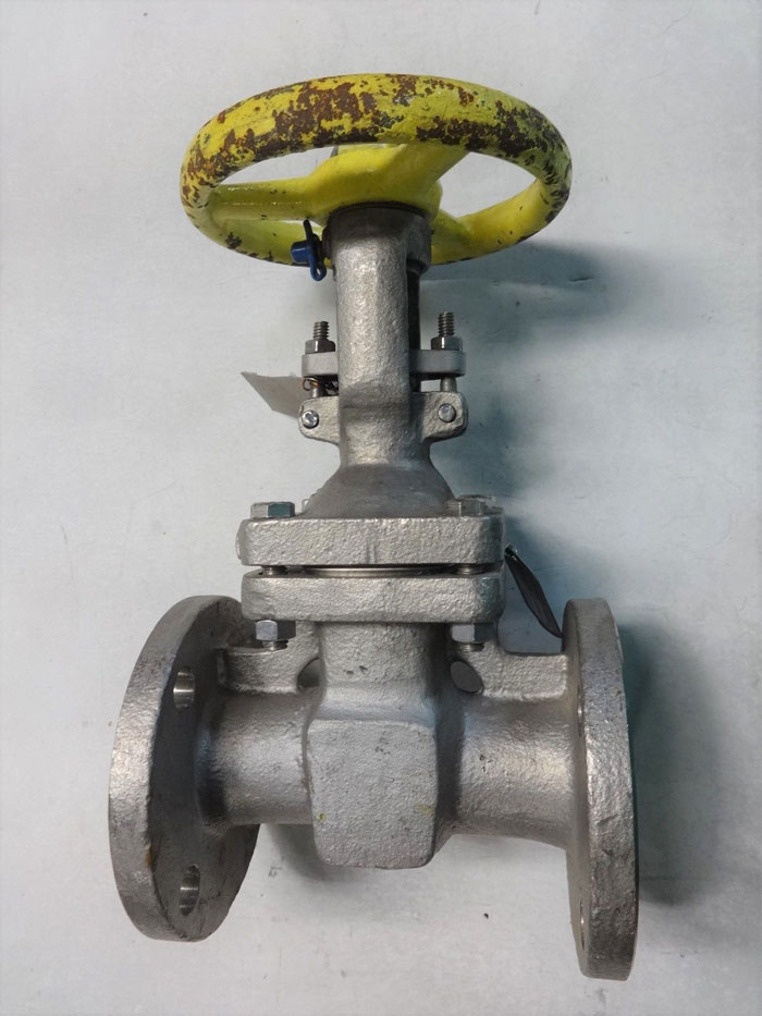 PK VALVE 1-1/2" 150# CF8M FLANGED GATE VALVE, FIG# 150RF10SL-TFE