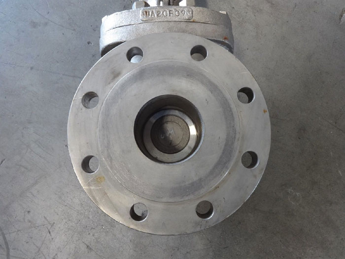 VELAN 4" x 3" 150# CF8M STEAM JACKETED FLANGED GATE VALVE, FIG# B10-0064C-13MY