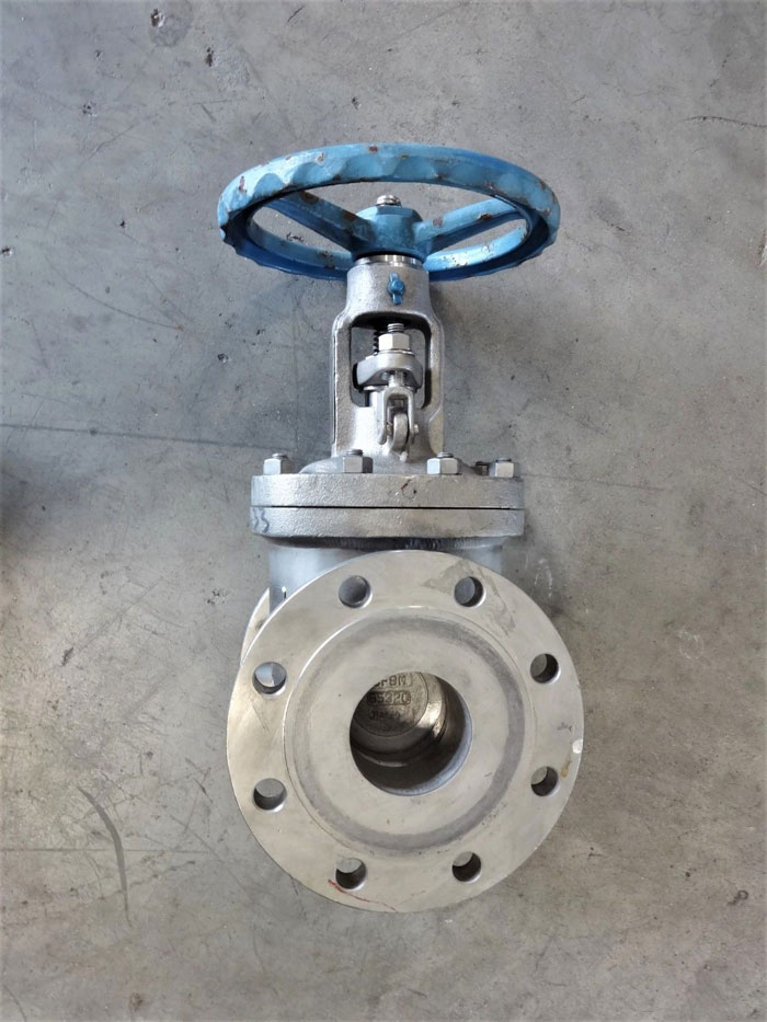 VELAN 4" x 3" 150# CF8M STEAM JACKETED FLANGED GATE VALVE, FIG# B10-0064C-13MY