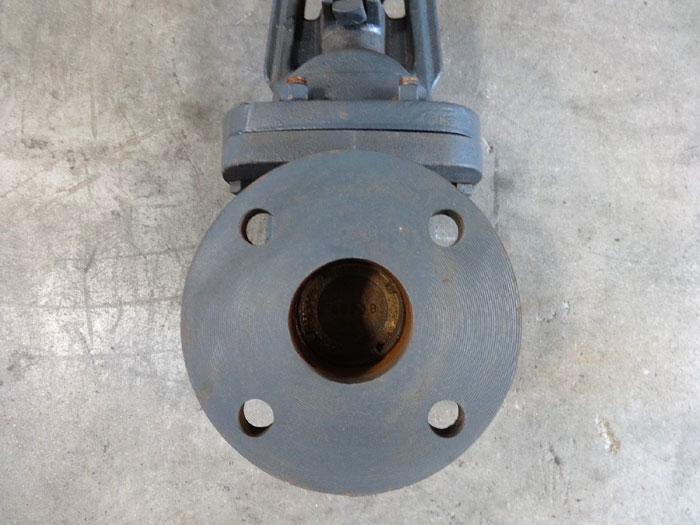 HAMMOND 2-1/2" 125# IBBM CAST IRON FLANGED GATE VALVE, 200 WOG, FIG# IR1140A