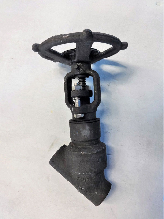 FLOWSERVE VOGT 1/2" SOCKET WELD 800 A105 YPATTERN GLOBE VALVE LOT