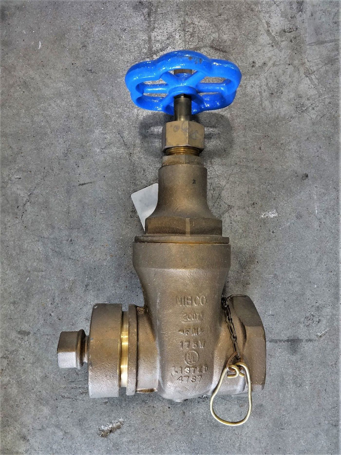 NIBCO T-103-HC 2-1/2" NPT FIRE HOSE GATE VALVE, BRONZE