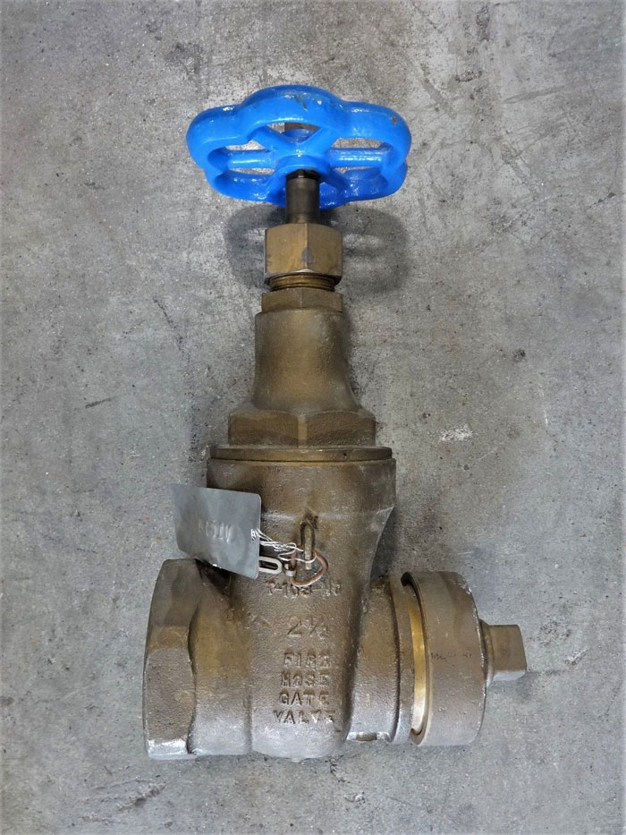 NIBCO T-103-HC 2-1/2" NPT FIRE HOSE GATE VALVE, BRONZE