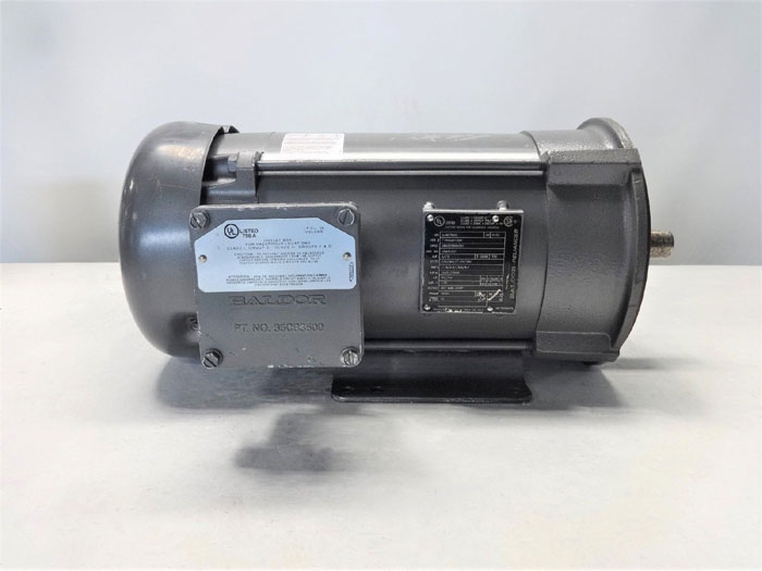 BALDOR RELIANCE 5//3 HP ELECTRIC MOTOR SPEC# 36N020S042G1, CAT# CEM7072T