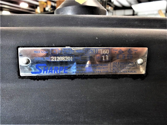 SHARPE SPN II 160 AIR / PNEUMATIC ACTUATOR