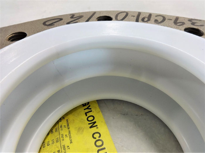 GARLOCK GYLON STYLE 21 EXPANSION JOINT, 4" X 2", PTFE BELLOWS