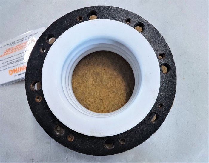 ETHYLENE FLEXIJOINT 6" X 3-3/4" EXPANSION JOINT, PTFE BELLOWS