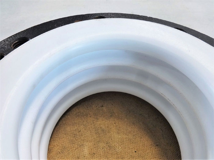 ETHYLENE FLEXIJOINT 6" X 3-3/4" EXPANSION JOINT, PTFE BELLOWS