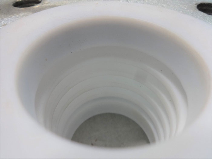 3P Performance Plastic Products 1-1/2" Expansion Joint, White PTFE Lined