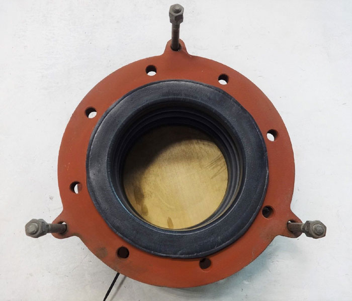 8" Expansion Joint, Black PTFE Lined, Carbon Steel Flanges