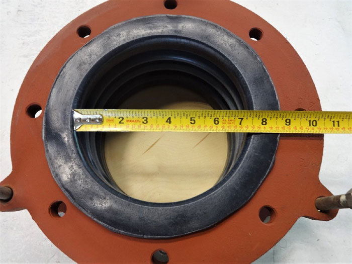8" Expansion Joint, Black PTFE Lined, Carbon Steel Flanges