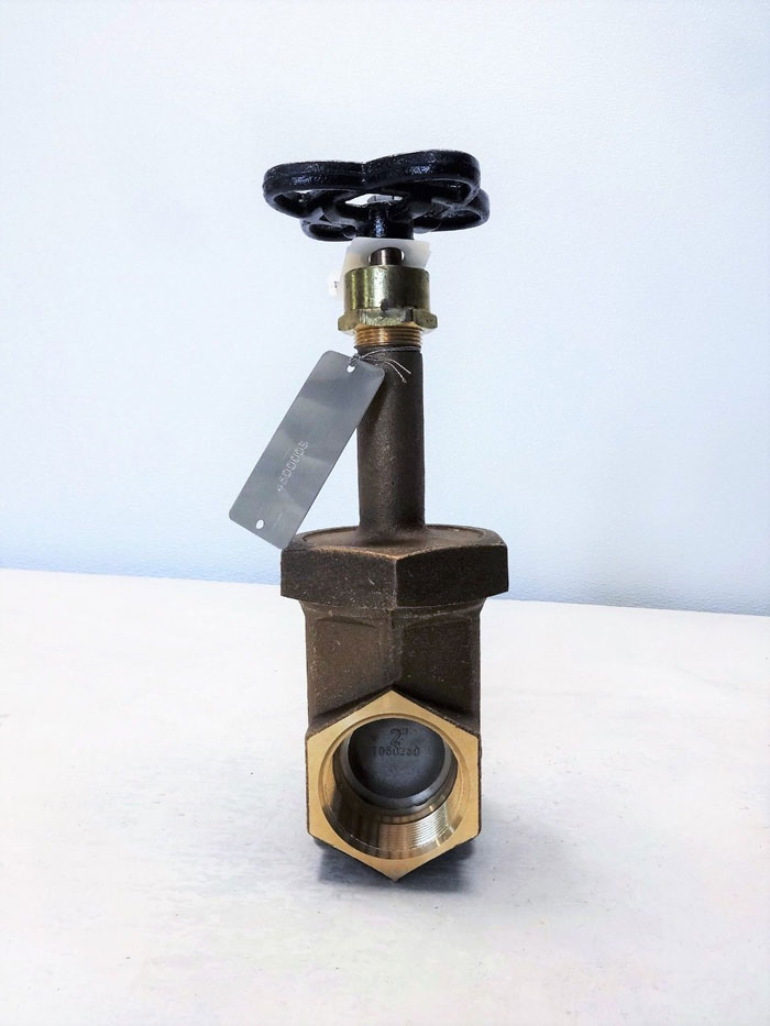 NIBCO 2" NPT BRONZE GATE VALVE T154A