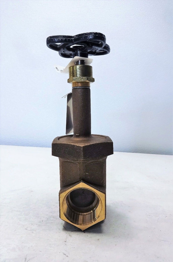 NIBCO 2" NPT BRONZE GATE VALVE T154A