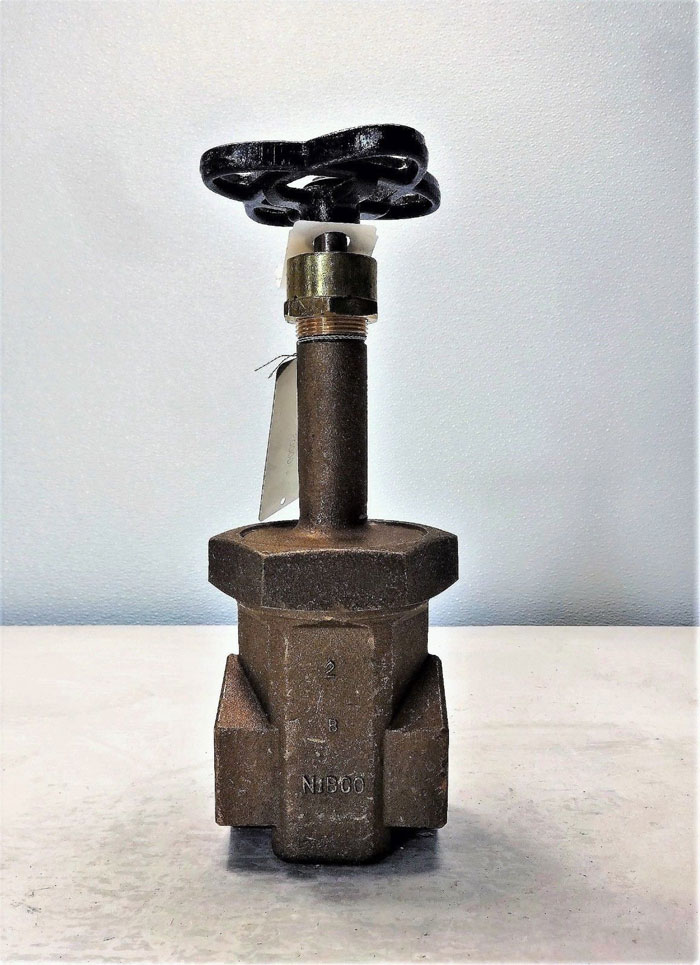 NIBCO 2" NPT BRONZE GATE VALVE T154A