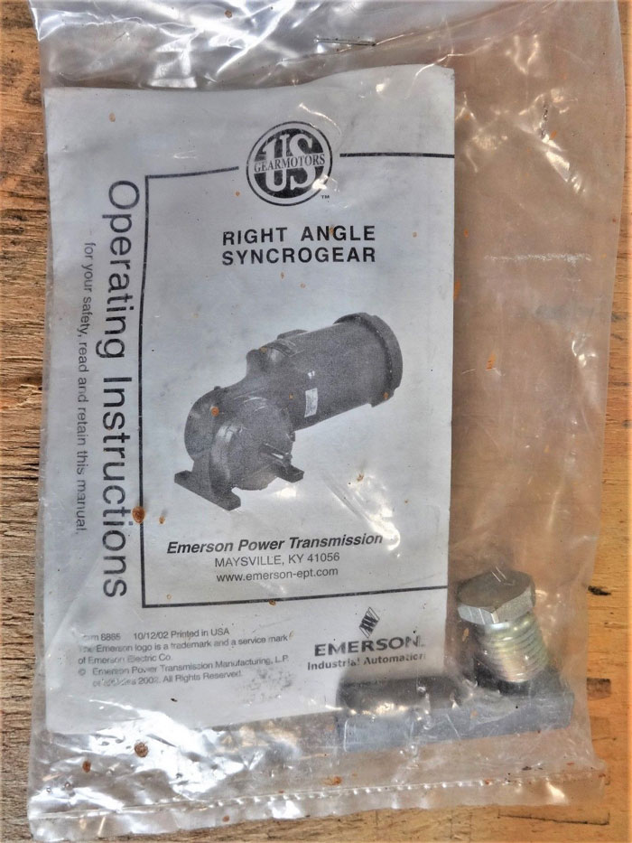 US Gearmotors Right Angle Syncrogear Module, Type GWBP, Model E460/K0899636N