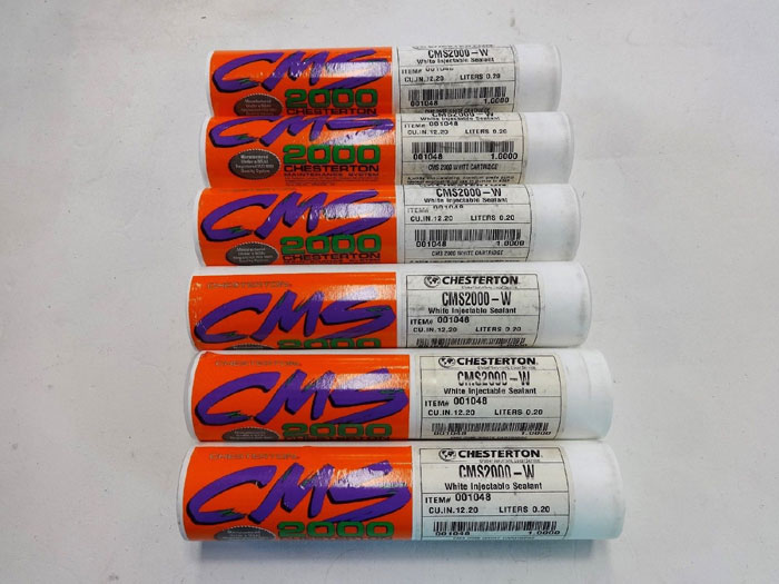 Chesterton CMS2000-W White Injectable Sealant Packing #001048 - Lot of (18)