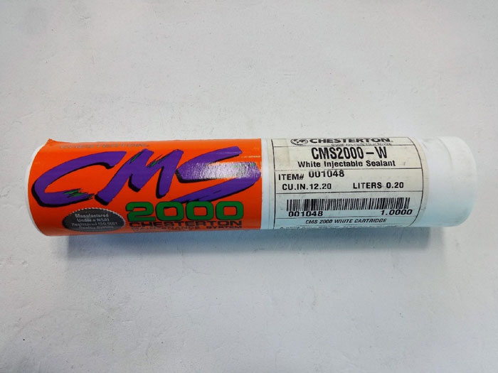 Chesterton CMS2000-W White Injectable Sealant Packing #001048 - Lot of (18)