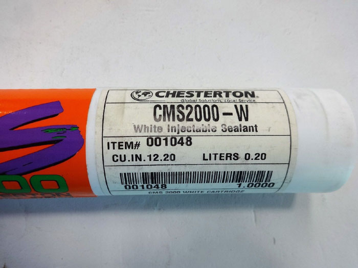Chesterton Injectable Packing Chesterton CMS2000-W White Injectable Sealant Packing #001048 - Lot of (18)