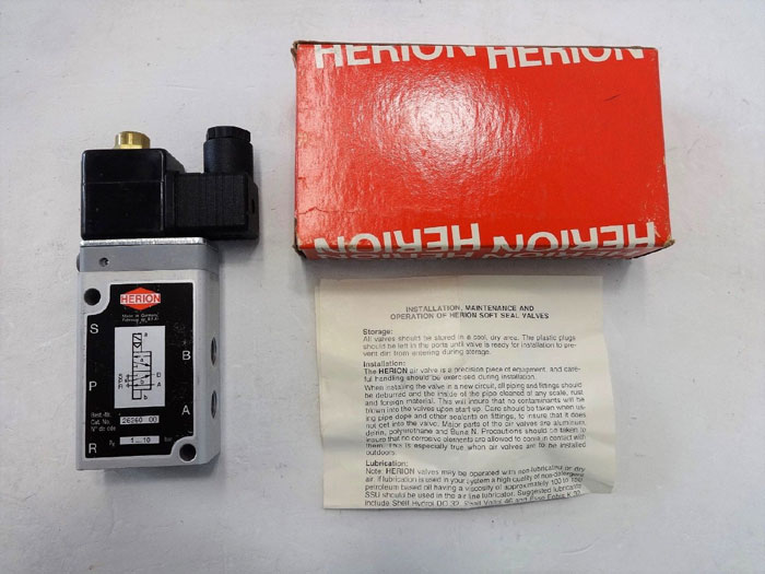 HERION 26360 00 SOFT SEAL AIR VALVE 26-360-00.0247