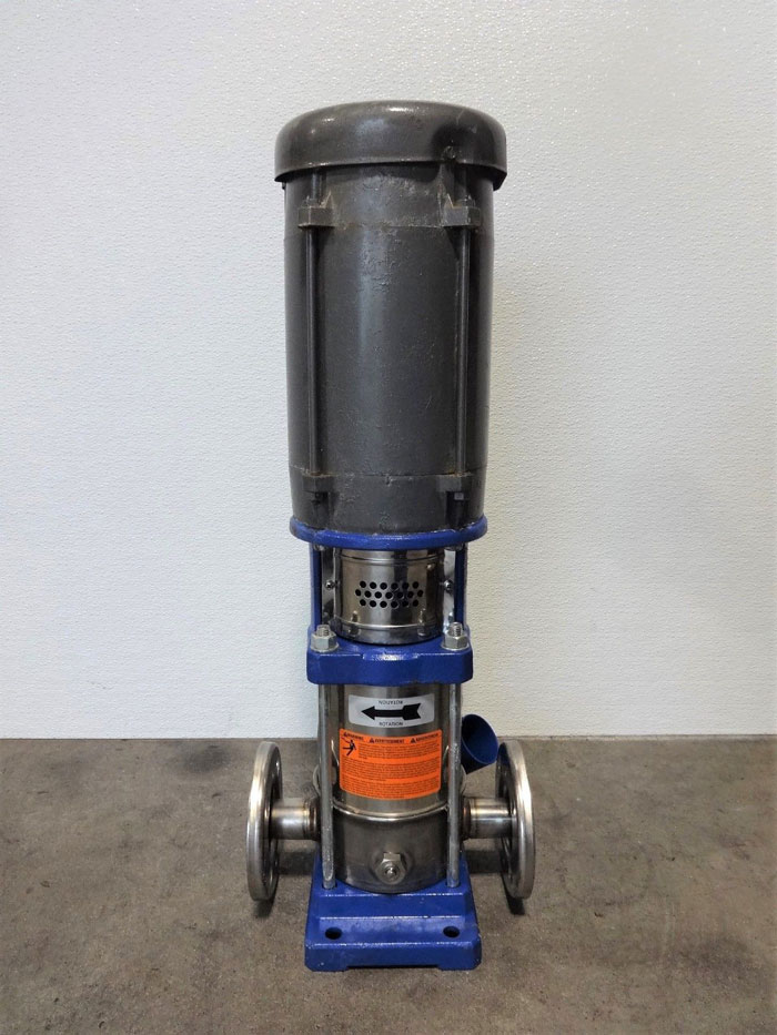 Goulds G & L Pumps SSV Multi-Stage Vertical Booster Pump, 1-1/4" 300# 2SVB1F7D0