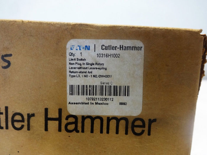 Eaton Cutler-Hammer Limit Switch 10316H1002