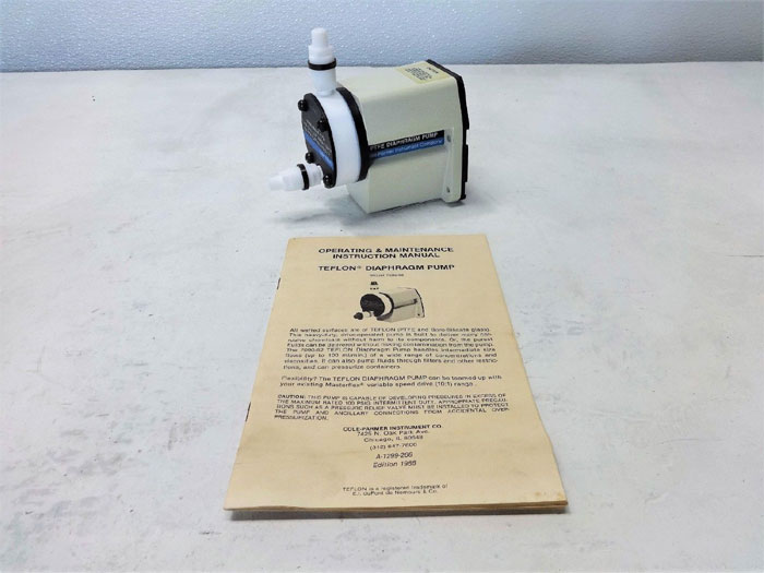 Cole-Parmer PTFE Diaphragm Pump 7090-62