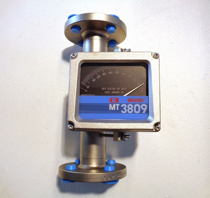 BROOKS 1" 150# MT3809 METAL TUBE VARIABLE AREA FLOWMETER 3809E13CAHQA1A1