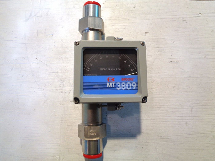 BROOKS 1" MT3809 VARIABLE AREA FLOW METER 3809E13C1JAAAA1