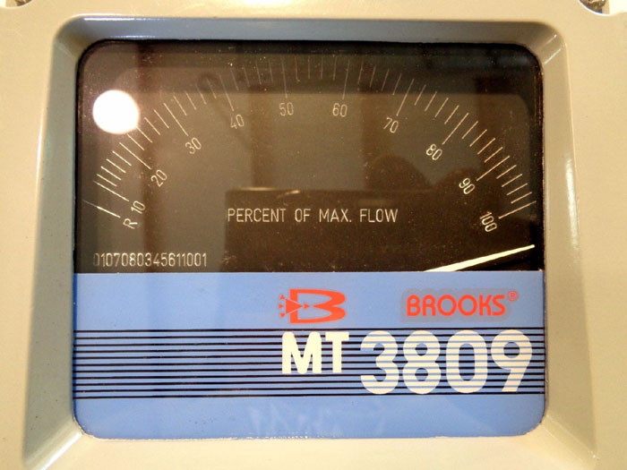 BROOKS 1" MT3809 VARIABLE AREA FLOW METER 3809E13C1JAAAA1