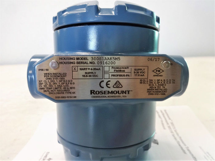 Rosemount Pressure Transmitter 3051S2CD0A2F12A1AB1K5L4M5P2